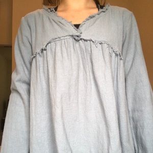 Peasant/baby doll top
